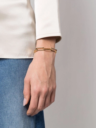 Shop Federica Tosi Chain Bracelet In Metallic