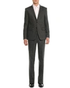GIVENCHY TWO-BUTTON SUIT, CHARCOAL