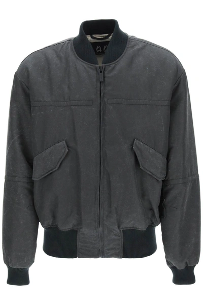 Shop 44 Label Group Emil Bomber Jacket In Grey