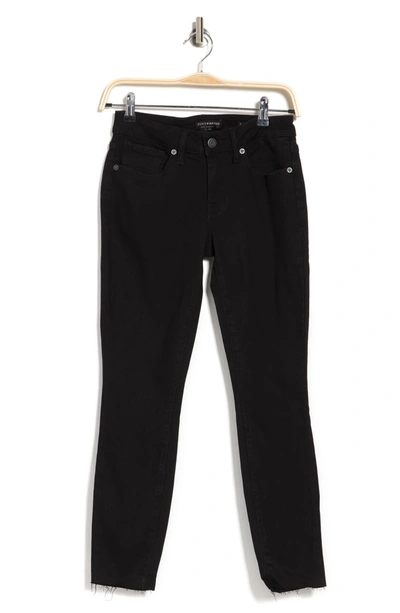 Shop Lucky Brand Low Rise Lolita Skinny Jeans In Regina Ct (black)