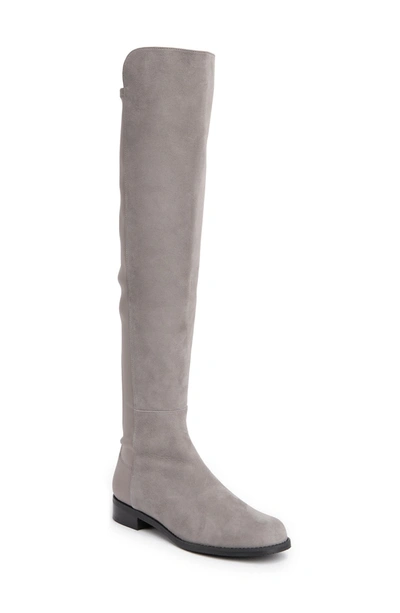 Shop Stuart Weitzman 5050 Over The Knee Boot In Flannel