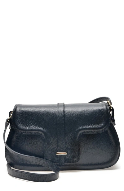 Shop Isabella Rhea Leather Shoulder Bag In Nero