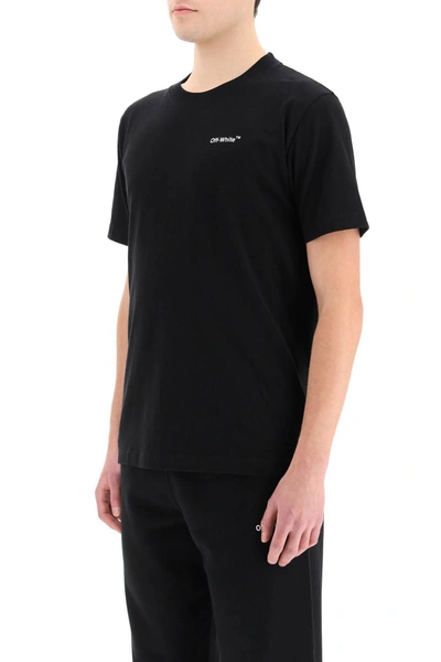 Shop Off-white Caravaggio Arrows T-shirt In Black
