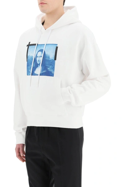 Shop Off-white Monalisa Sweatshirt In Mixed Colours