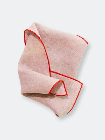 Shop Madre Linen Oyster In Pink