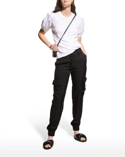 DEREK LAM 10 CROSBY PUFF-SLEEVE TEE 