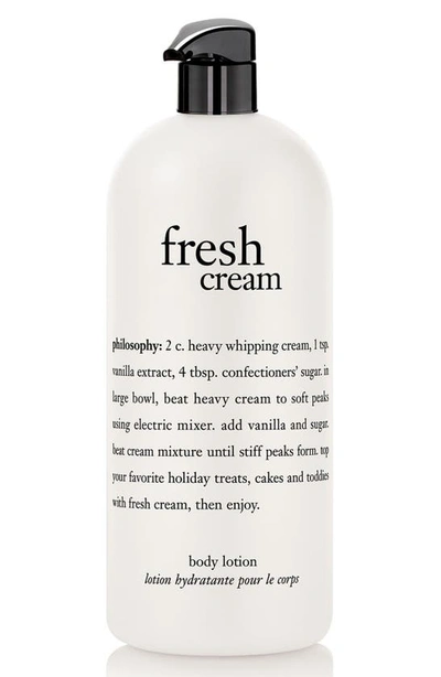 Shop Philosophy 'fresh Cream' Lotion, 7 oz