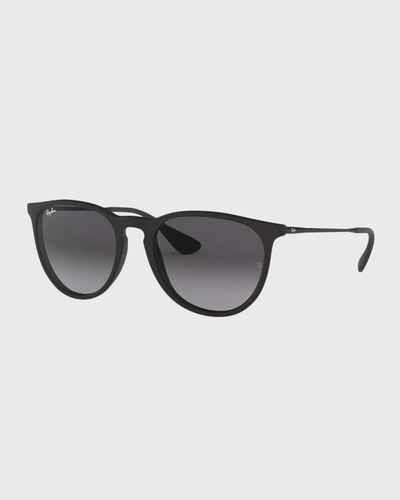 Shop Ray Ban Polarized Aviator Sunglasses In Brown