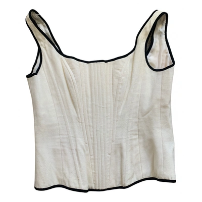 CHANEL Pre-Owned Corset Top - Farfetch