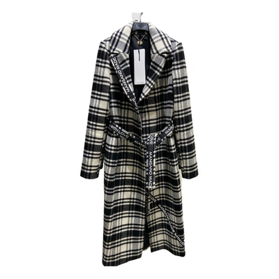 Pre-owned Mangano Wool Coat In Anthracite