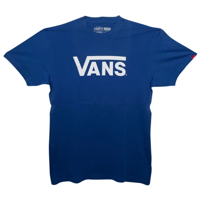 Pre-owned Vans T-shirt In Blue