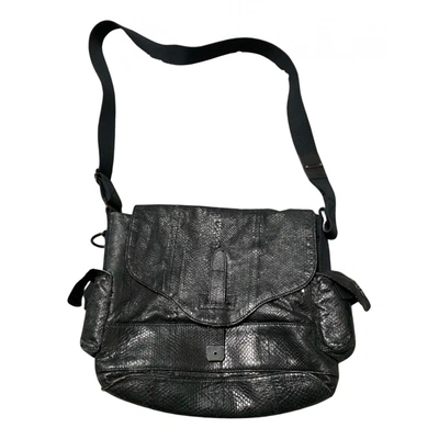 Pre-owned Helmut Lang Leather Bag In Black