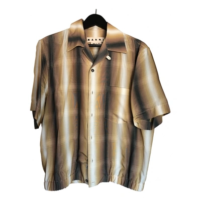Pre-owned Marni Shirt In Brown