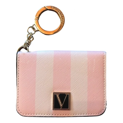 Leather wallet VICTORIA'S SECRET Pink in Leather - 20497025