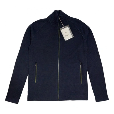 Pre-owned Acne Studios Wool Jacket In Navy