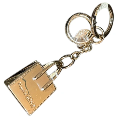 Pre-owned Manila Grace Key Ring In Gold