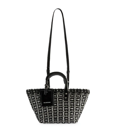 Shop Balenciaga Small Bistro Xs Tote Bag In Black