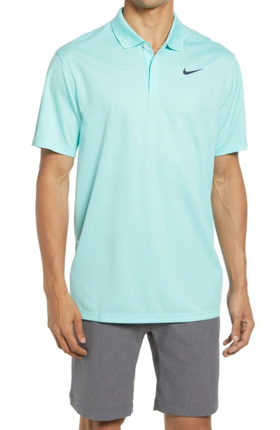 Shop Nike Golf Dri-fit Victory Polo Shirt In Tropical Twist/ Obsidian