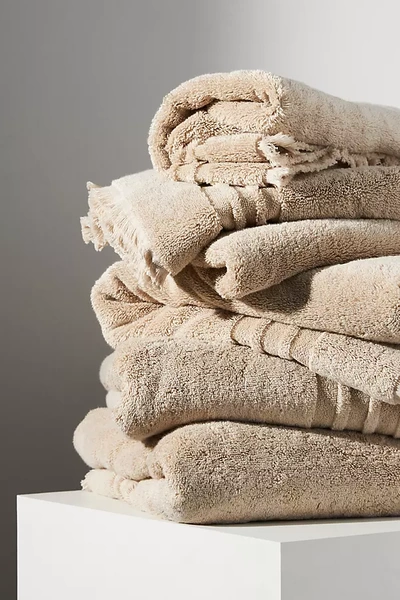 Shop Kassatex Mercer Towel Collection By  In Beige Size Bath Towel