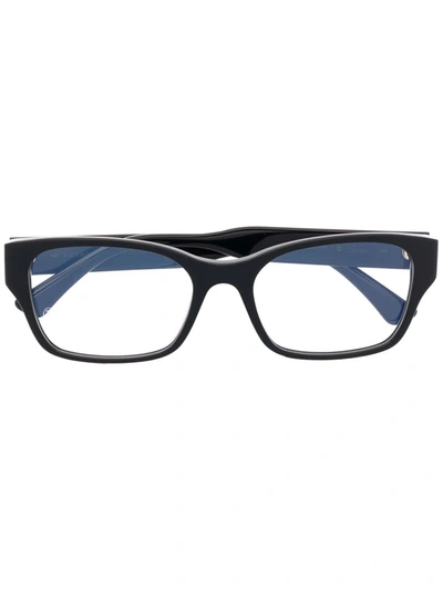 Shop Cartier Square-frame Glasses In Black