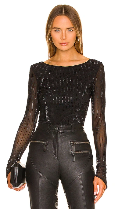 Ow Intimates Mesha Blouse In Black