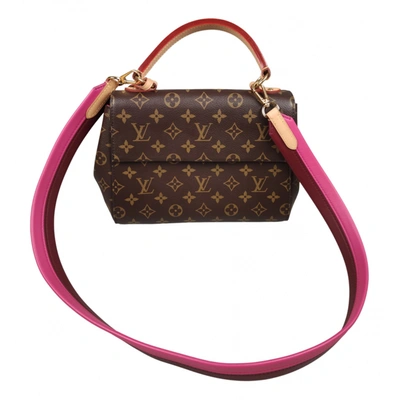 Cluny leather crossbody bag Louis Vuitton Brown in Leather - 30457793