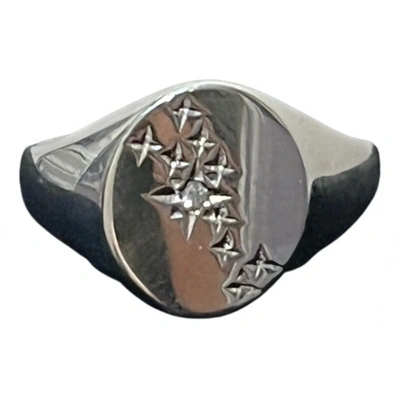 Pre-owned Mejuri Silver Ring