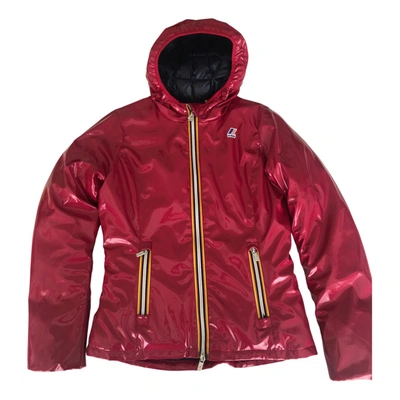 Pre-owned K-way Jacket In Red
