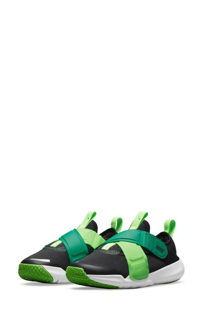 Shop Nike Flex Advance Flyease Sneaker In Black/ Green/ Green Noise