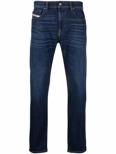 Shop Diesel D-strukt Slim-fit Jeans In Blue