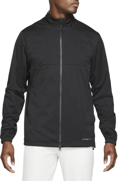 Shop Nike Storm-fit Victory Weather Resistant Jacket In Black/ White
