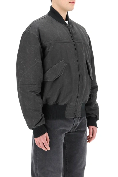 Shop 44 Label Group Emil Bomber Jacket In Grey