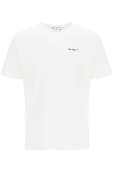 Shop Off-white Caravaggio Arrows T-shirt In White