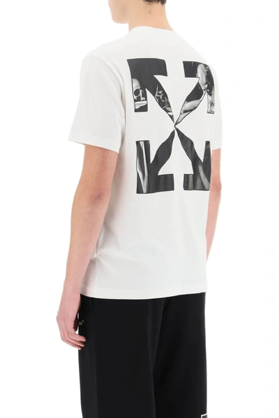 Shop Off-white Caravaggio Arrows T-shirt In White