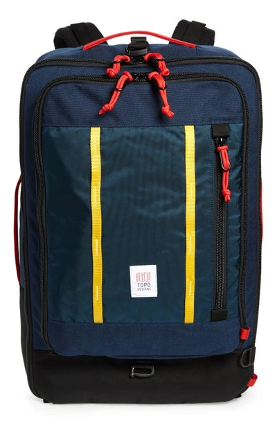 Shop Topo Designs Travel Bag In Navy