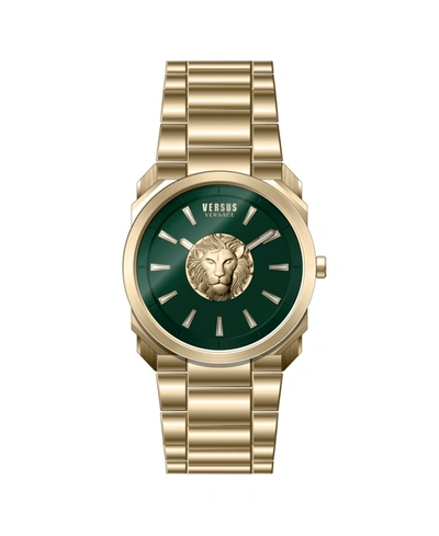 Shop Versus By Versace Men's 902 Gold-tone Stainless Steel Bracelet Watch 40mm