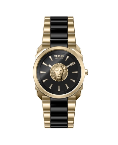 Shop Versus By Versace Men's Two-tone Stainless Steel Bracelet Watch 40mm In Two Tone