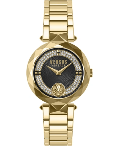 Shop Versus By Versace Women's Covent Garden Gold-tone Stainless Steel Bracelet Watch 36mm