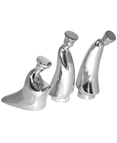 Nambe Nativity 3 Wise Men Figurines
