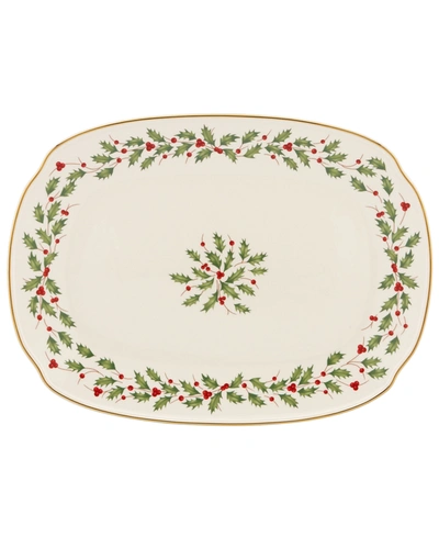 Lenox Holiday Serving Platter In No Color