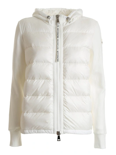 Shop Moncler - Downjacket In White