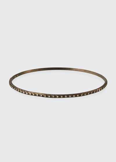 Shop Armenta Old World Diamond Eternity Bangle In Gold