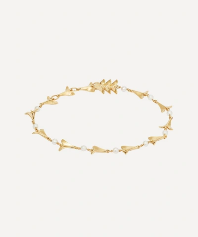 Shop Annoushka X Temperley 18ct Gold Pearl Bracelet
