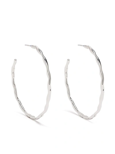 Shop Dower & Hall Sterling Silver Waterfall Hoops