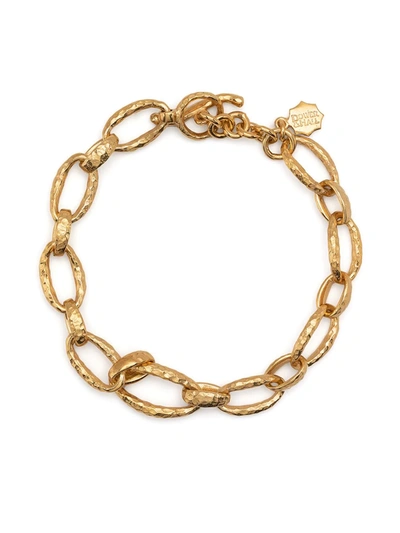 Shop Dower & Hall Oval-link Nomad Bracelet In Gold