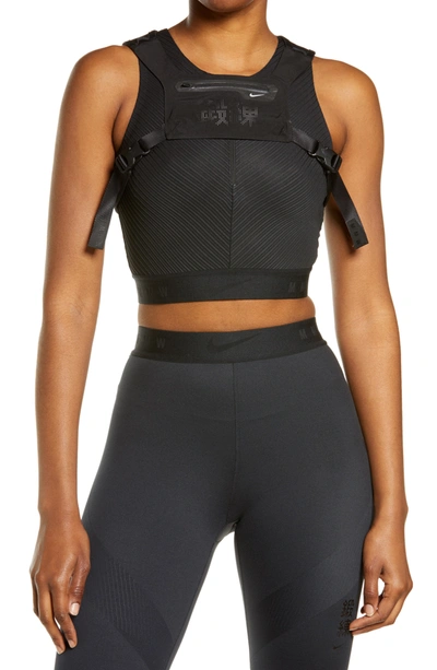 Nike Black Mmw Edition 3-in-1 Harness Top | ModeSens