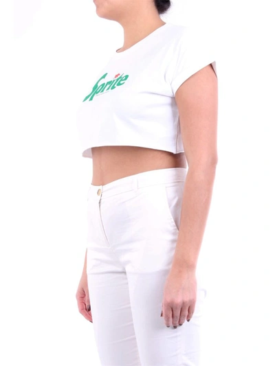 Shop Mc2 Saint Barth Women's White Cotton T-shirt