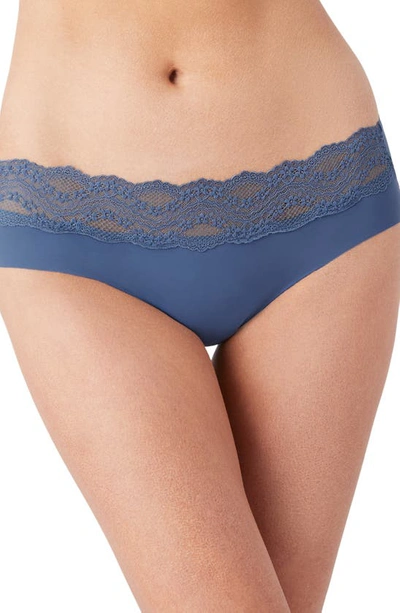 Shop B.tempt'd By Wacoal B.bare Hipster Panties In Vintage Indigo