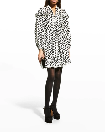 Shop Diane Von Furstenberg Chicago Dress In Abstract Dot