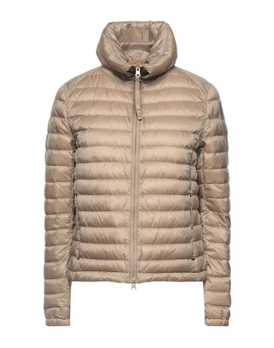 Shop Parajumpers Woman Down Jacket Sand Size S Polyamide In Beige